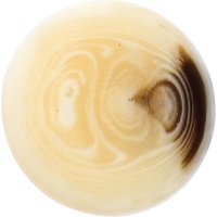 Groves Patterned Button, 19mm, Pack Of 5, Beige