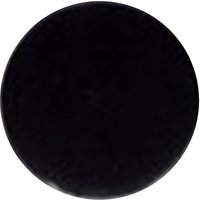 Groves Plain Button, 11mm, Pack Of 5, Black