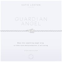 Katie Loxton Guardian Angel Chain Bracelet, Silver