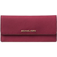 MICHAEL Michael Kors Jet Set Travel Leather Flapover Wallet