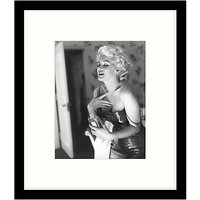 Getty Images Gallery - Marilyn Getting Ready 1955 Framed Print, 57 X 49cm