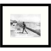 Getty Images Gallery - Hagen On Roof 1922 Framed Print, 57 X 49cm