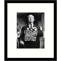 Getty Images Gallery - On The Set Of Psycho 1960 Framed Print, 49 X 57cm
