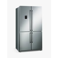 Smeg FQ60XPE Freestanding Fridge Freezer, A+ Energy Rating, 92cm, Stainless Steel