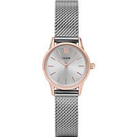 CLUSE CL50024 La Vedette Mesh Bracelet Strap Watch, Silver