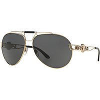 Versace VE2160 Aviator Sunglasses