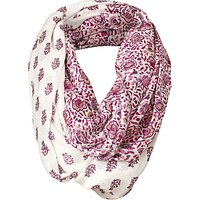 Fat Face Half And Half Floral Snood, Ivory/Multi