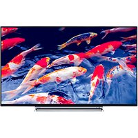 Toshiba 49U6763DB LED 4K Ultra HD Smart TV, 49 With Built-In Wi-Fi, Freeview HD & Freeview Play, Black
