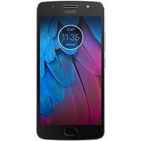 Moto G5S Smartphone, Android, 5.2, 4G LTE, Exclusive Dual SIM, SIM Free, 32GB