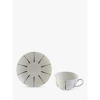 Clavering Stapleford Cup & Saucer, White