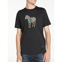 PS By Paul Smith Large Zebra Print Crew T-Shirt