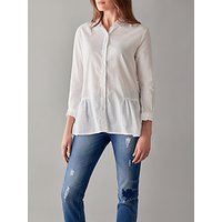 Great Plains Arabel Embroidered Anglais Shirt, White