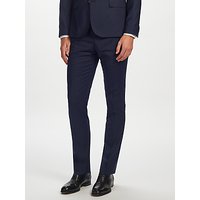 J.Lindeberg Soft Comfort Wool Slim Fit Suit Trousers, Navy