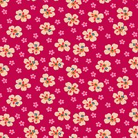 Freespirit Flower Girl Print Fabric