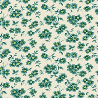Freespirit Wall Flower Print Fabric