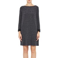 French Connection Louna Jersey Long Sleeve Dress, Black