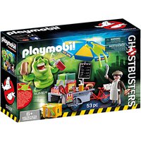 Playmobil Ghostbusters Hot Dog Stand Slimer Play Set