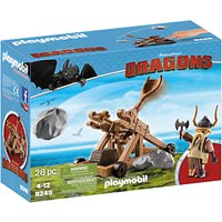 Playmobil Dragons Gobber With Catapult Play Set