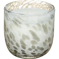 Voyage Elemental Opal Moon Candle, White/Grey
