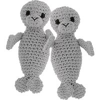 Hoooked Seal Crochet Kit, Grey