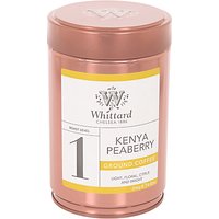 Whittard Kenya Peaberry Ground Coffee, 250g