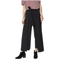 Selected Femme Kimberly Cropped Trousers, Black