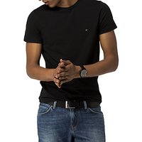 Tommy Hilfiger Stretch Cotton T-Shirt, Black