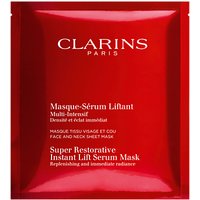 Clarins Super Restorative Instant Lift Serum Mask, X 1