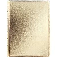 Filofax A5 Notebook, Gold