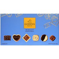 Godiva Biscuit Small Signature Assortment, Box Of 23, 178g