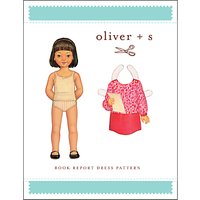 Oliver + S Children's Book Report Dress Sewing Pattern