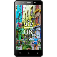 STK Life 8 Smartphone, Android, 5, 4G LTE, SIM Free, 8GB, Black