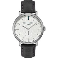 Ted Baker Men's Trent Leather Strap Watch