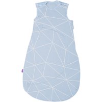 Snüz Snuzpouch Baby Mono Geo Sleeping Bag, 1 Tog, 0-6 Months, Sky Blue