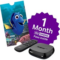 NOW TV Box With 1 Month Movies Pass, Black