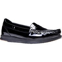 Geox Avery Slip On Loafers, Black