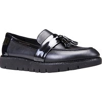 Geox Blenda Breathable Slip On Loafers, Black