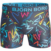 Bjorn Borg Bright Brush Microfibre Trunks, Blue/Multi