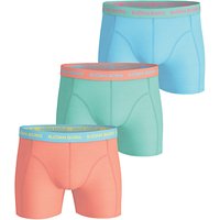 Bjorn Borg Contrast Waistband Trunks, Pack Of 3, Brights