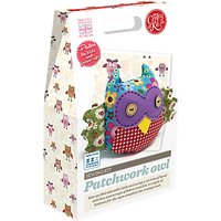 The Crafty Kit Company Sew Your Own Patchwork Owl Kit