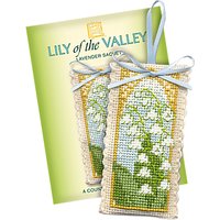 Textile Heritage Lily The Valley Sachet Counted Cross Stitch Kit, Multi