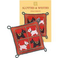 Textile Heritage Scotties & Westies Cushion Counted Cross Stitch Kit, Multi