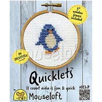 Mouseloft Quicklets Penguin Counted Cross Stitch Kit