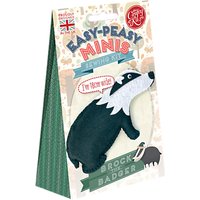 The Crafty Kit Company Brock The Badger Felt Sewing Kit