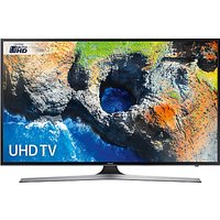 Samsung UE40MU6120 HDR 4K Ultra HD Smart TV, 40 With TVPlus, Black