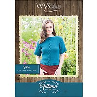 West Yorkshire Spinners Bluefaced Leicester Women's Fern Top Knitting Pattern