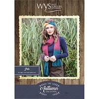 West Yorkshire Spinners Bluefaced Leicester Women's Iris Scarf And Headband Knitting Pattern