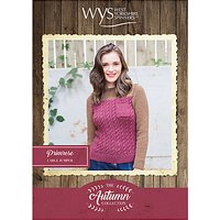 West Yorkshire Spinners Bluefaced Leicester Women's Primrose Jumper Knitting Pattern