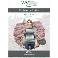 West Yorkshire Spinners Fusions Women's Bracken Sweater Knitting Pattern
