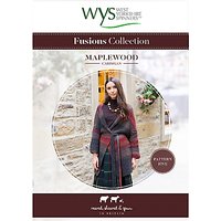 West Yorkshire Spinners Fusions Women's Maplewood Cardigan Knitting Pattern